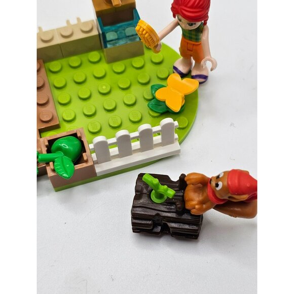 LEGO Friends Pony-Washing Stable 41696 Horse Toy with Mia Mini- Doll, Farm Anima - Picture 6 of 12